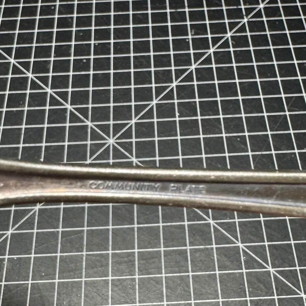 Vintage Community Plate Deauville Silverplate Dinner Fork Art Deco 1929 Oneida
